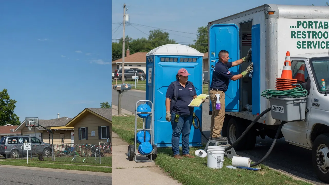 Portable Toilet Rental in Dubuque, IA near me